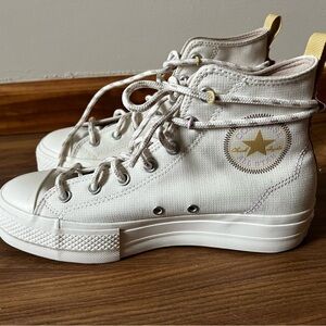Converse platform sneakers